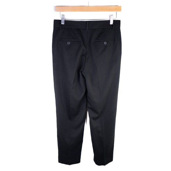 Calvin Klein 2-Pcs Solid Black Jacket Sz Husky 12 Pants 28X15 Poly Blend EUC - Picture 15 of 16